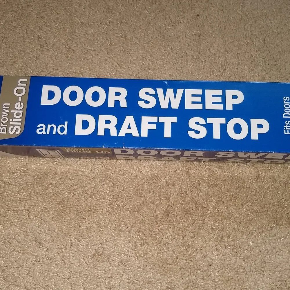 EZ Frost King Slide On Door Sweep New